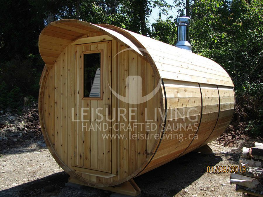 Barrel Sauna Leisure Living
