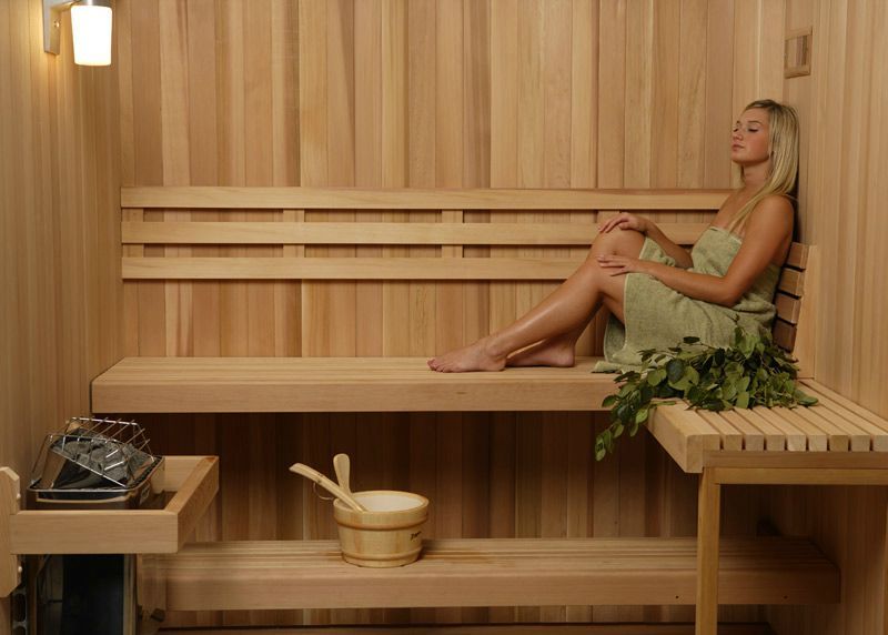 Finlandia Prefabricated Indoor Sauna Room Leisure Living